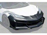 Z06 Style Conversion Front Bumper; Unpainted (20-26 Corvette C8, Excluding Z06)