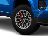 Fuel Wheels Rebar Matte Gunmetal 6-Lug Wheel; 17x9; 1mm Offset (23-26 Colorado)