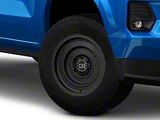 Black Rhino Solid Matte Black 6-Lug Wheel; 17x9.5; -12mm Offset (23-26 Colorado)