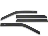 VentVisor Window Deflectors; Smoke; Front and Rear (15-26 Canyon Crew Cab)