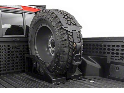 Rough Country Bed Mounted Tire Carrier (20-23 Jeep Gladiator JT)