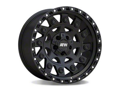 ATW Off-Road Wheels Congo All Satin Black 5-Lug Wheel; 17x9; -12mm Offset (05-15 Tacoma)