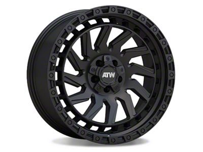 ATW Off-Road Wheels Culebra All Satin Black 5-Lug Wheel; 20x9; 10mm Offset (05-15 Tacoma)