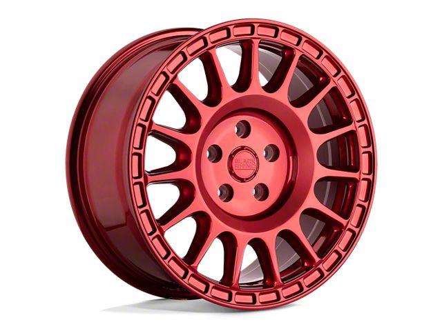 Black Rhino Sandstorm Candy Red Wheel; 17x8 (97-06 Jeep Wrangler TJ)