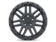 Black Rhino Arches Matte Black 6-Lug Wheel; 17x9.5; 12mm Offset (05-21 Frontier)