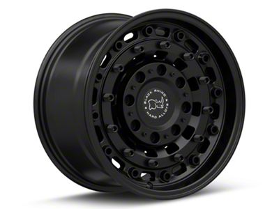 Black Rhino Arsenal Textured Matte Black Wheel; 17x9.5 (07-18 Jeep Wrangler JK)