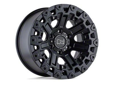 Black Rhino Ozark Matte Black 6-Lug Wheel; 17x9.5; 12mm Offset (22-24 Frontier)