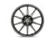 TSW Kemora Matte Gunmetal Wheel; 18x10.5 (93-98 Jeep Grand Cherokee ZJ)