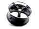 TSW Jarama Gloss Black with Mirror Cut Lip Wheel; 18x9.5 (97-06 Jeep Wrangler TJ)