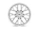 TSW Sebring Silver with Mirror Cut Face Wheel; 18x9.5 (93-98 Jeep Grand Cherokee ZJ)