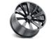 TSW Aileron Metallic Gunmetal Wheel; 20x10.5 (97-06 Jeep Wrangler TJ)