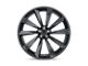TSW Aileron Metallic Gunmetal Wheel; 20x10.5 (87-95 Jeep Wrangler YJ)