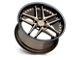 TSW Premio Matte Bronze with Gloss Black Lip Wheel; 20x10 (84-01 Jeep Cherokee XJ)
