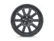 Black Rhino Chase Matte Black 6-Lug Wheel; 20x9; 12mm Offset (05-21 Frontier)