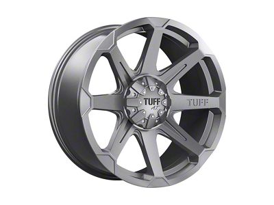 Tuff A.T. T05 Flat Gunmetal Wheel; 20x9 (99-04 Jeep Grand Cherokee WJ)