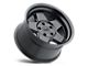Black Rhino Realm Matte Black 6-Lug Wheel; 20x9.5; 0mm Offset (05-21 Frontier)