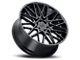 Black Rhino Morocco Gloss Black Wheel; 22x10 (87-95 Jeep Wrangler YJ)