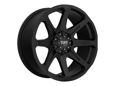 Tuff A.T. T05 Satin Black Wheel; 22x10 (99-04 Jeep Grand Cherokee WJ)