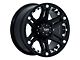 Tuff A.T. T01 Silver with Brushed Silver Face Wheel; 22x9.5 (97-06 Jeep Wrangler TJ)