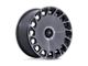 Asanti Aristocrat Gloss Black Machined Wheel; 20x9 (97-06 Jeep Wrangler TJ)