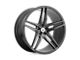 Asanti Orion Matte Graphite Wheel; 19x9.5 (87-95 Jeep Wrangler YJ)