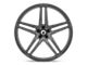 Asanti Orion Matte Graphite Wheel; 19x9.5 (87-95 Jeep Wrangler YJ)