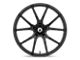 Asanti Vega Gloss Black Wheel; 22x10.5 (87-95 Jeep Wrangler YJ)