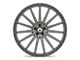 Asanti Polaris Matte Graphite Wheel; 19x9.5 (97-06 Jeep Wrangler TJ)