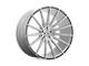 Asanti Polaris Brushed Silver with Carbon Fiber Insert Wheel; 20x10.5 (84-01 Jeep Cherokee XJ)