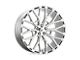 Asanti LEO Brushed Silver Wheel; 20x10.5 (84-01 Jeep Cherokee XJ)