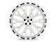 Asanti LEO Brushed Silver Wheel; 20x10.5 (87-95 Jeep Wrangler YJ)
