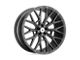 Asanti LEO Matte Graphite Wheel; 20x9 (97-06 Jeep Wrangler TJ)