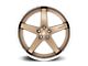 Asanti Regal Satin Bronze with Chrome Lip Wheel; 20x10.5 (87-95 Jeep Wrangler YJ)