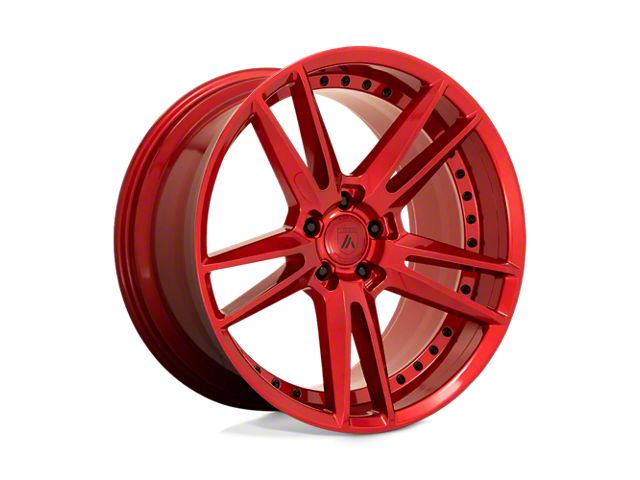 Asanti Reign Candy Red Wheel; 20x10.5 (87-95 Jeep Wrangler YJ)