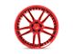 Asanti Reign Candy Red Wheel; 20x9 (97-06 Jeep Wrangler TJ)