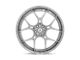 Asanti Monarch Titanium Brushed Wheel; 20x9 (87-95 Jeep Wrangler YJ)