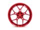 Asanti Monarch Candy Red Wheel; 22x10.5 (87-95 Jeep Wrangler YJ)