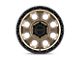 American Racing AR201 Matte Bronze with Black Lip Wheel; 15x10 (93-98 Jeep Grand Cherokee ZJ)