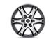 American Racing Mainline Gloss Black Machined Wheel; 17x8 (87-95 Jeep Wrangler YJ)