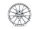 American Racing AR904 Bright Silver Machined Wheel; 15x7 (87-95 Jeep Wrangler YJ)
