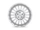 American Racing Fastlane Brushed Silver Wheel; 20x10 (87-95 Jeep Wrangler YJ)