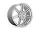 American Racing Redline Brushed Silver Wheel; 20x10 (84-01 Jeep Cherokee XJ)