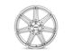 American Racing Redline Brushed Silver Wheel; 20x10 (87-95 Jeep Wrangler YJ)