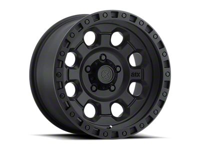 ATX Series AX201 Cast Iron Black 6-Lug Wheel; 17x9; -12mm Offset (05-21 Frontier)