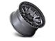 Black Rhino Calico Matte Gunmetal with Matte Black Lip Wheel; 17x8.5 (97-06 Jeep Wrangler TJ)