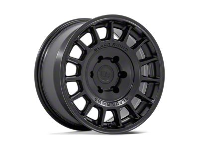 Black Rhino Voll Matte Black Wheel; 17x8.5 (97-06 Jeep Wrangler TJ)