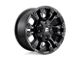 Fuel Wheels Vapor Matte Black Wheel; 17x10 (99-04 Jeep Grand Cherokee WJ)