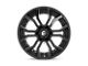 Fuel Wheels Rage Gloss Black Milled Wheel; 24x12 (07-18 Jeep Wrangler JK)