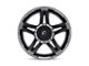 Fuel Wheels SFJ Matte Gunmetal Wheel; 22x14 (99-04 Jeep Grand Cherokee WJ)
