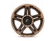 Fuel Wheels SFJ Matte Bronze Wheel; 22x14 (07-18 Jeep Wrangler JK)